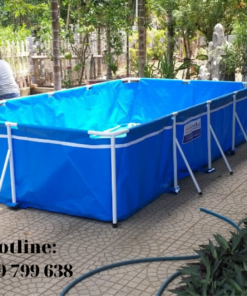 hồ bơi bạc mini cho gia đình