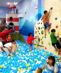 lắp đặt khu vui chơi trẻ em trong nhà