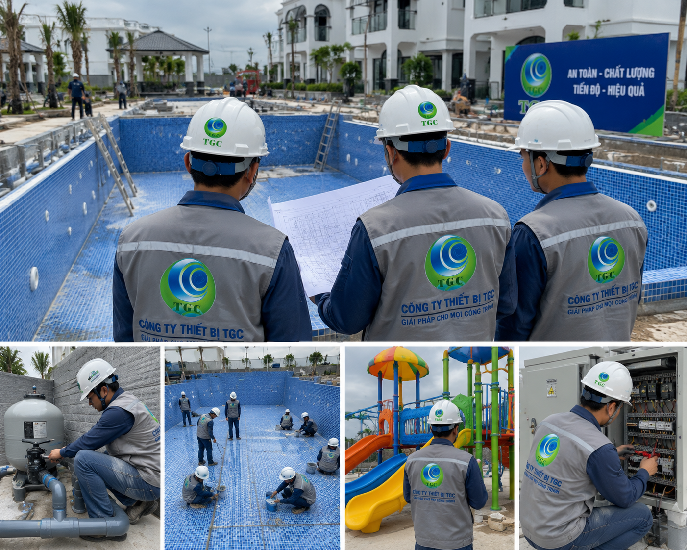Đội ngũ Công ty Thiết Bị TGC