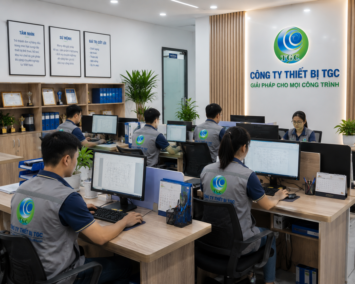 Văn phòng Công ty Thiết Bị TGC